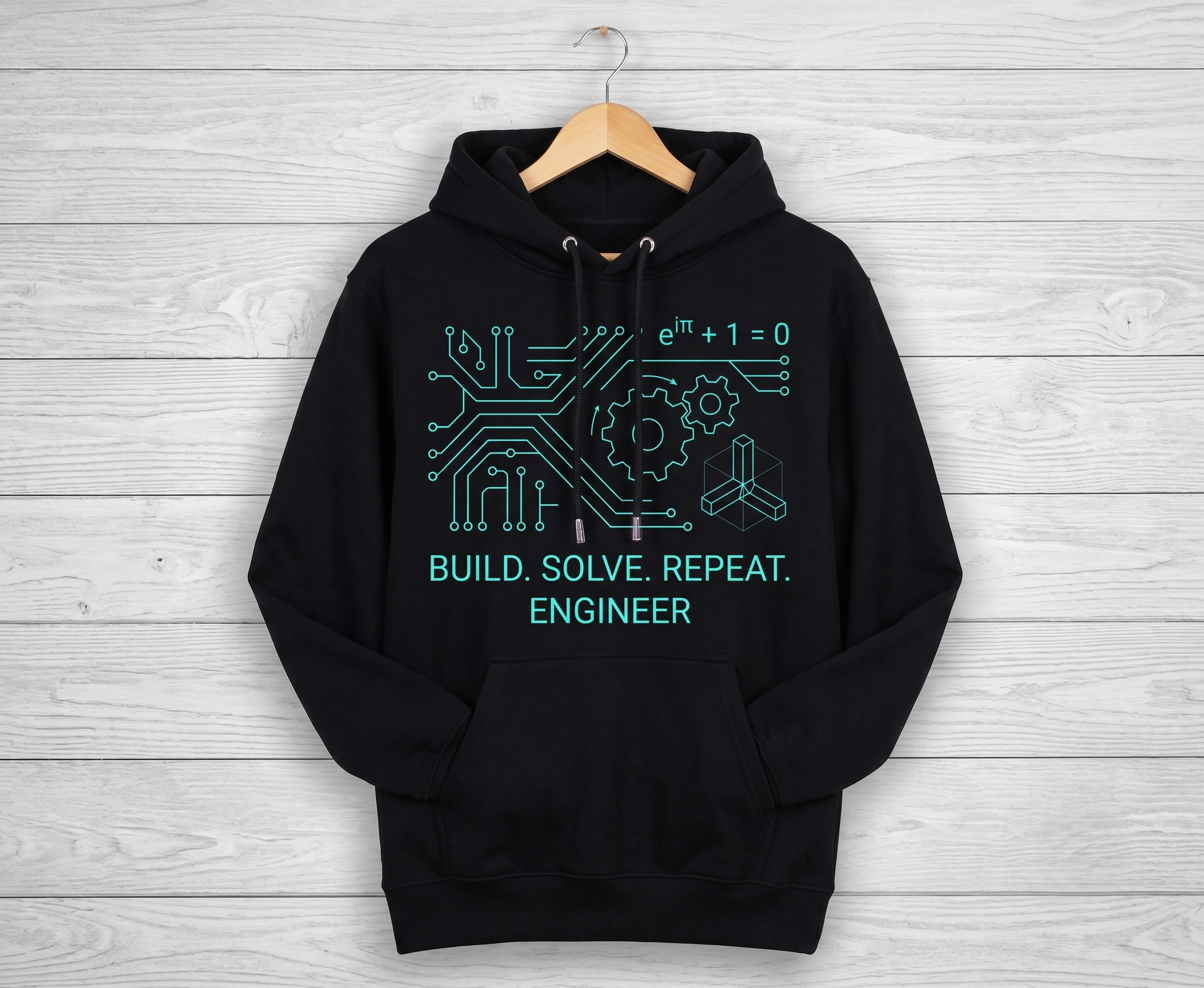 Build Solve Repeat Engineer – Hoodie | NIT Raipur