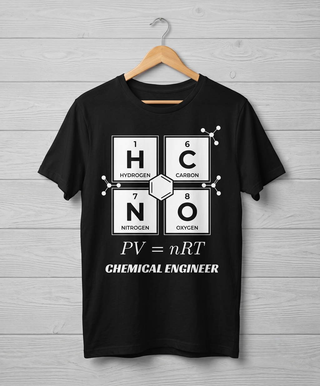 HCNO Chemical Engineer – Stretch T-Shirt | NIT Raipur