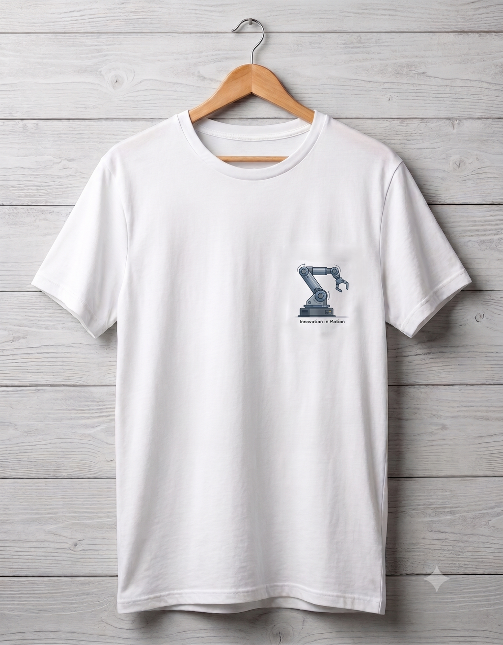 Robotic Arm – Round Neck T-Shirt | Unisex | NIT Raipur